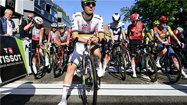 Dritter Erfolg: Pogacar gewinnt Lüttich-Bastogne-Lüttich  Der Slowene Tadej Pogacar