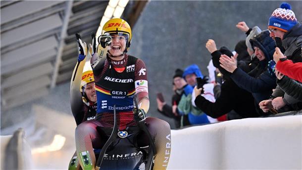 Rodel-Weltmeister Langenhan Vierter - Sieg für Frauen-Doppel  Jessica Degenhardt und Cheyenne Rosenthal aus Deutschland holen in Pyeongchang ihren ersten Saisonsieg im Weltcup.
