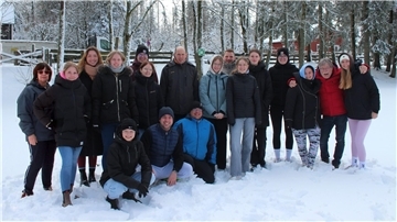JuLeiCa-Ausbildung im Schnee