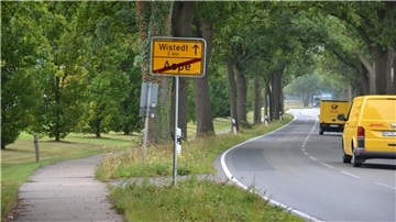 Straße nach Wistedt