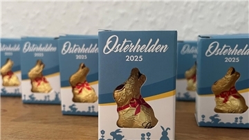 Schoko-Osterhasen. Um sie ging es bei der Osterhelden-Aktion.