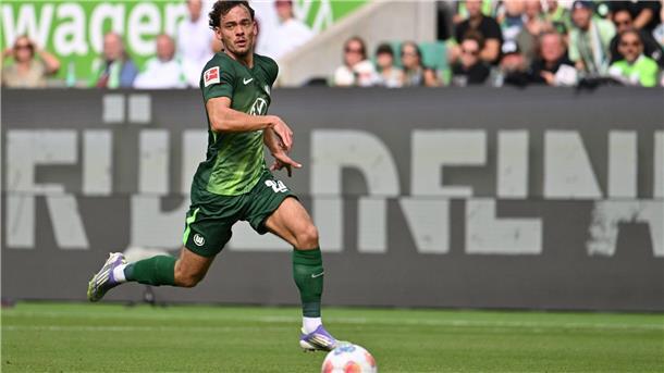 Aaron Zehnter brachte den VfL Wolfsburg in Führung.
