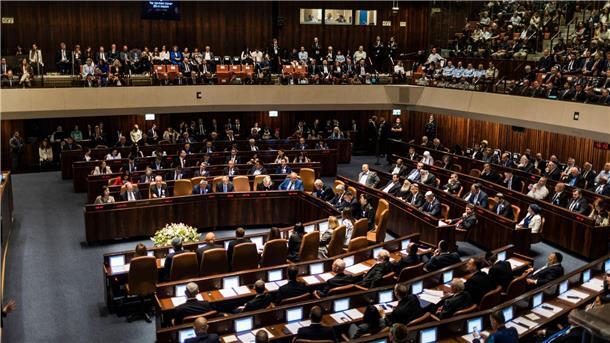 Israel: Todesstrafegesetz für Terroristen nimmt erste Hürde Abgeordnete während einer Sitzung im Parlament.