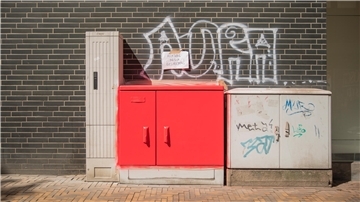 Achtung, frisch gestrichen – hier entsteht das nächste „Hidden Sheroes“-Kunstwerk!