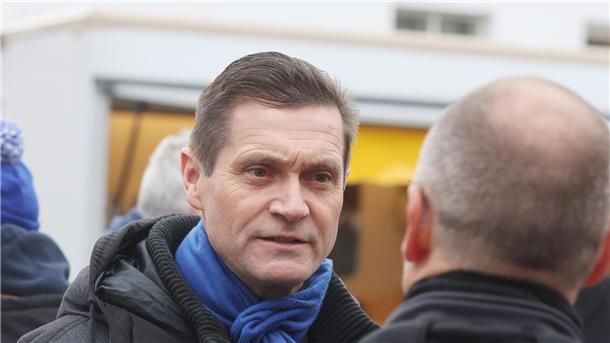 AfD-Politiker Uwe Thrum will Landrat im Saale-Orla-Kreis werden.