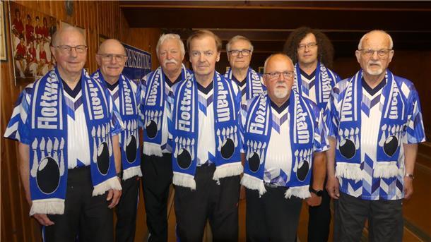 Flottweg Nordenham: 100 Jahre Kegelsport und Gemeinschaft Peter Müller, Werner Fortwengel, Max-Peter Michel, Karl-Gustav Barnekow, Günther Schoon, Helmut Mertinkat, Mark Junski, Johann Görlich