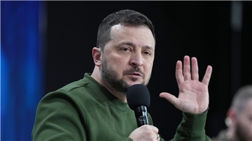 „Aktuell sind wir dran. Dann kommen Kasachstan, die baltischen Staaten, Polen und Deutschland“: Wolodymyr Selenskyj.
