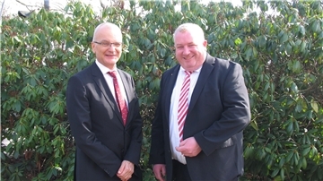 Alexander von Hammerstein und Harald Wedemeyer