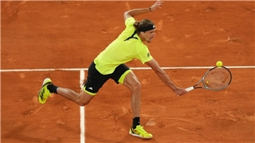 Alexander Zverev war nach seinem Aus in Paris gefrustet.