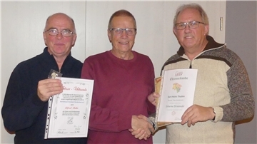 Karl-Heinz Thaden, Alfred Hahn und Rainer Grunst