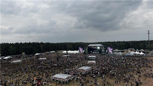 Hurricane-Liveticker: Ein Wahnsinns-Festival geht zu Ende Ausblick von einem Riesenrad