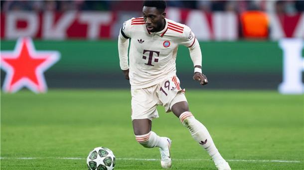 Müller nach Leverkusen-Los: Schauen wir mal, liebe Experten Alphonso Davies setzt darauf, dass nach längerer Zeit wieder ein Sieg gegen Bayer gelingt.