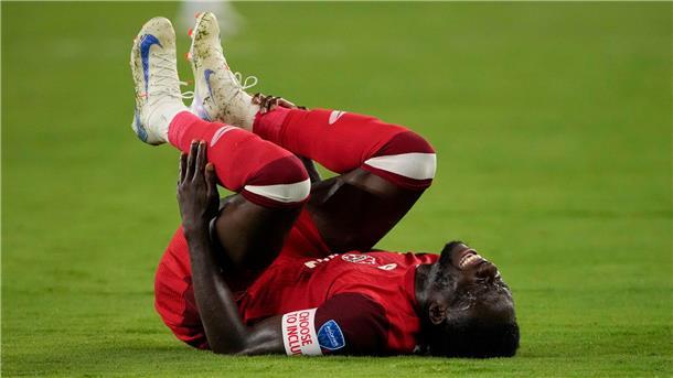„Alles gut“: Verband gibt Entwarnung bei Bayerns Davies Alphonso Davies war im Halbfinale der Copa América wegen einer Knöchelverletzung ausgewechselt worden.