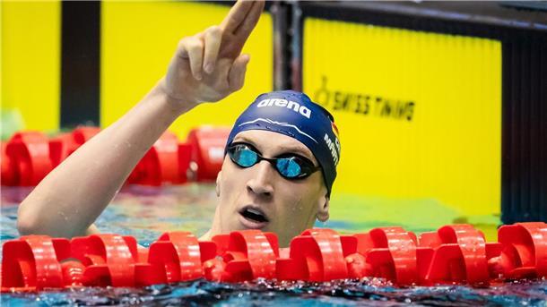 Stars, Goldanwärter und TV: Die Schwimm-WM in Singapur Als Olympiasieger und Weltrekordhalter zur WM: Lukas Märtens will wieder angreifen.