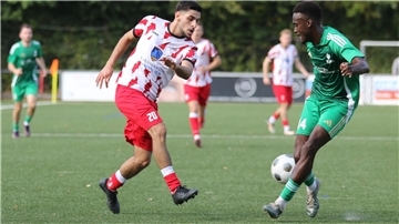Fußballspiel des SV Brake