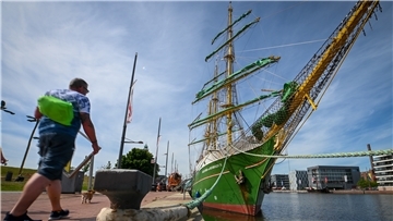 Als Stefan Kruecken die „Alex 2“ im Neuen Hafen von Bremerhaven gesehen hat, ging ihm das Herz auf.