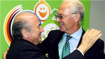 Als Zeuge per Video beim Sommermärchenprozess: Ex-FIFA-Boss Joseph Blatter 