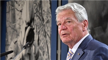Altbundespräsident Joachim Gauck befürwortet eine starke Unterstützung der Ukraine.