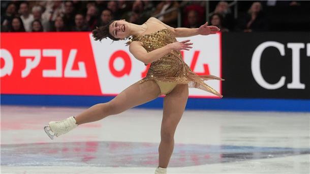 Eiskunstlauf: 19-Jährige läuft beim WM-Comeback zum Titel Alysa Liu zeigt bei ihrem WM-Comeback keine Schwäche.