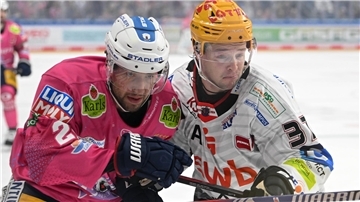 Am 22. Oktober gelang den Pinguins um Stürmer Markus Vikingstad (rechts) der erste Drei-Punkte-Erfolg in Berlin seit dem DEL-Aufstieg 2016. In der Eisarena wollen die Pinguins nun nachlegen.
