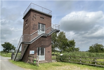 Altes Pumpwerk am Mitteldeich in Butjadingen