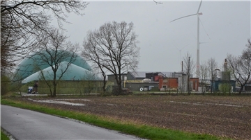 Am Ortsrand von Ebersdorf wird an der Straße Höpen eine Erweiterung der bestehenden Biogasanlage zu einem Bioenergiepark geplant.