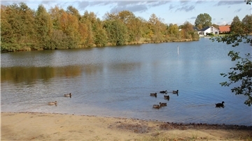 Am Sieverner See darf wieder gebadet werden.