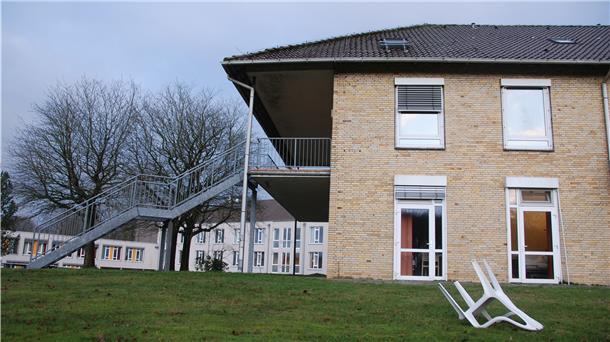 Ameos Klinikum Seepark Geestland: Dort, wo dereinst das Hospiz eröffnen soll, ist derzeit noch die „Familienoase“ des Fördervereins FRED unterbracht.