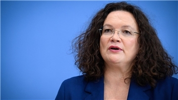 Andrea Nahles, Vorstandsvorsitzende der Bundesagentur für Arbeit, kommentiert die Arbeitsmarkt-Statistik für November.