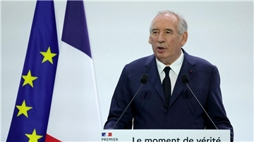 Anfang der Woche wird der Sturz von Premier Bayrou und seiner Regierung erwartet. (Archivbild)