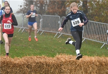 Anneke Wachtendorf bei den deutschen Crosslaufmeisterschaften in Löningen