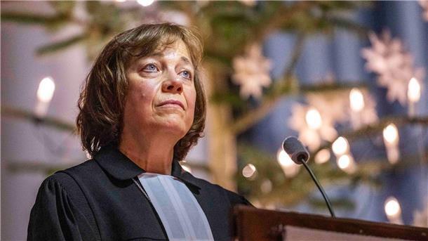 EKD-Ratsvorsitzende ruft zu Mut in Krisenzeiten auf Annette Kurschus, Ratsvorsitzende der Evangelischen Kirche.