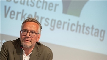 Ansgar Staudinger, der Präsident des Deutschen Verkehrsgerichtstages, in Goslar.