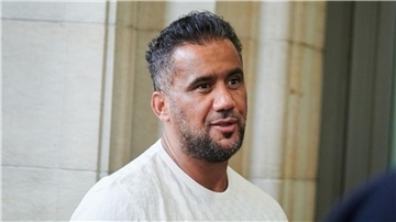 Arafat Abou-Chaker vor Gericht in Berlin.