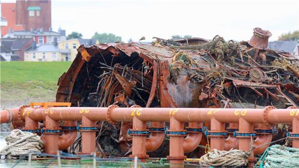 Archäologen-Zorn wegen U-Boot-Bergung Archäologen fühlen sich bei der Aktion vor Scharhörn übergangen.