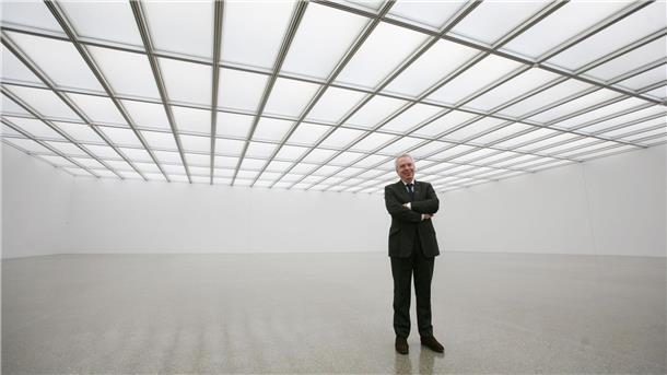 Pritzker-Preis für David Chipperfield Architekt David Chipperfield im Neubau des Museum Folkwang.