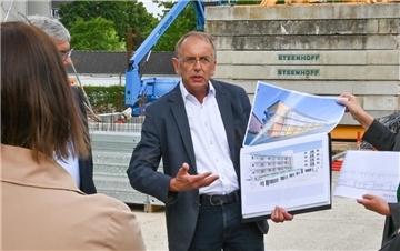 Architekt Hans-Joachim Ewert hat schon viele Projekte in Bremerhaven erfolgreich umgesetzt. Dabei ist es ihm stets wichtig gewesen, Bestehendes weiter zu nutzen. 