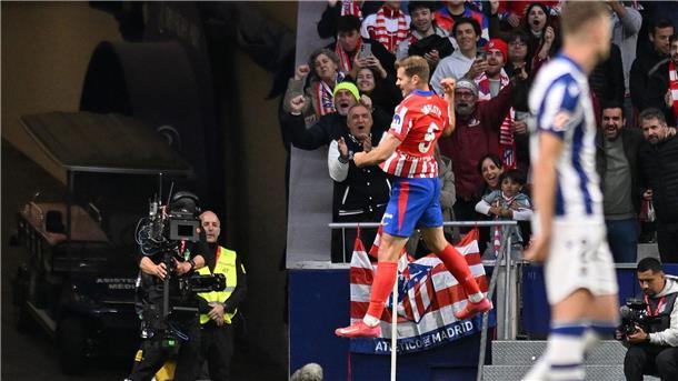 Ex-Leipziger Sörloth knackt in Spanien zwei Hattrick-Rekorde Atléticos Alexander Sörloth hat allen Grund zum Jubeln.