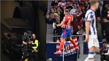 Atléticos Alexander Sörloth hat allen Grund zum Jubeln.