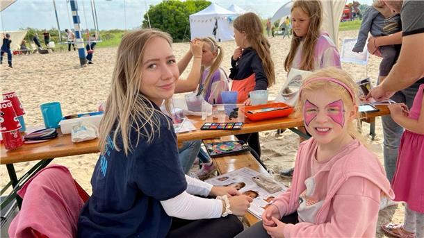 Das macht Spaß! Nordenhamer Piratenfest sorgt bei Kindern für beste Laune Auch das Kinderschminken kommt beim Nachwuchs wieder sehr gut an.