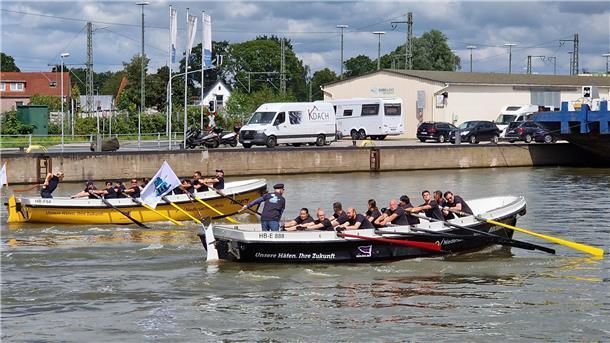 Kutterpullen im Braker Binnenhafen