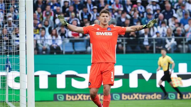 U21-Nationalcoach Di Salvo nominiert zehn Neue für EM-Quali Auch der frühere Karlsruher Torwart Max Weiß steht erstmals im Aufgebot. (Archivbild)