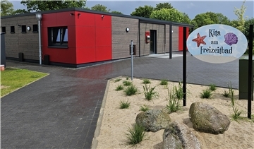 Ein Nordenhamer Kindergarten von außen
