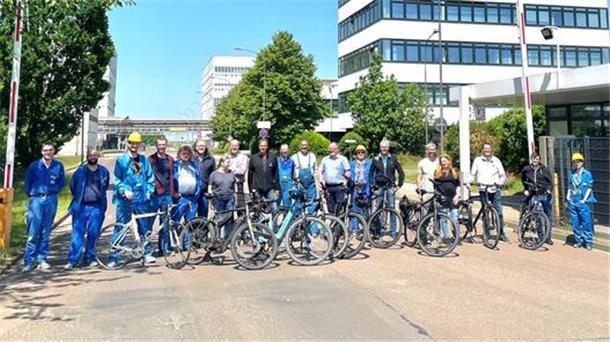 Auch Kronos Titan macht beim Stadtradeln mit.