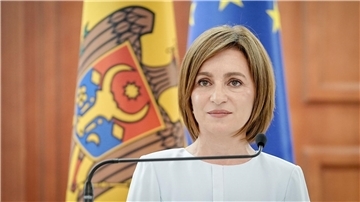 Auch wenn das proeuropäische Lager die Wahl am Sonntag verlieren sollte, will Sandu „weiter für die Demokratie kämpfen“. (Archivbild)