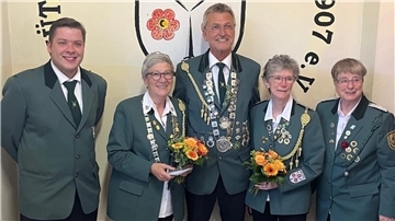 Die erfolgreichen Schützen des Schützenvereins Loxstedt