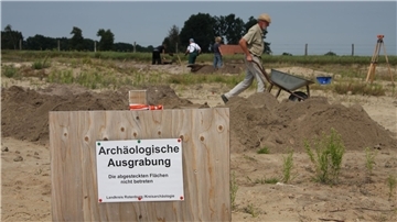 Auf den Spuren der Vergangenheit: Seit den 1990er Jahren wird in Wittdorf bei Visselhövede gegraben.