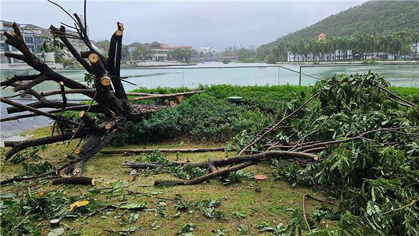 Taifun „Kajiki“ wütet in Vietnam - Schäden auf Hainan Auf der chinesischen Insel Hainan hat „Kajiki“ schon gewütet.
