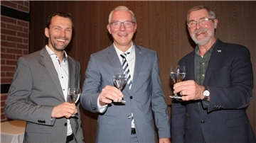 Von links: Nils Richter, Marcus Mende, Ralf Heddereich