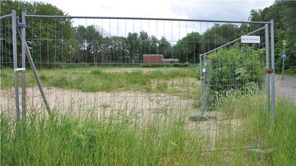 Auf diesem freigeräumten Grundstück am Jägerhof soll das Haven-Hospiz gebaut werden.